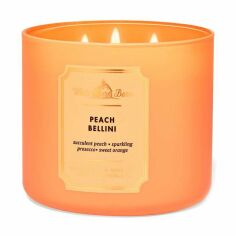 Акція на Ароматична свічка Bath & Body Works Candle Peach Bellini, 411 г від Eva