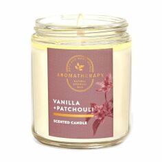 Акція на Ароматична свічка Bath & Body Works Aromatherapy Vanillla & Patchouli Scented Candle, 198 г від Eva