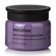 Акція на Крем для обличчя Innisfree Jeju Orchid Enriched Cream Concentrated 2.0 з екстрактом орхідеї, 50 мл від Eva