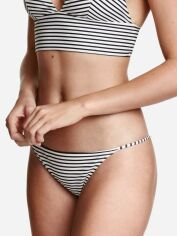 Акція на Нижня частина купальника жіноча H&M 4565555RP5 40 Біла в смужку від Rozetka
