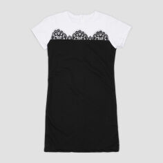 Акція на Дитяче літнє плаття для дівчинки AV Style 28-3-4170 ШФ 128 см Чорне від Rozetka
