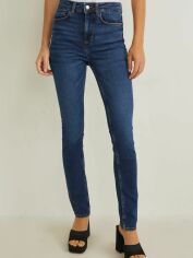 Акція на Джинси Slim Fit жіночі C&A 2184055 38 Сині від Rozetka
