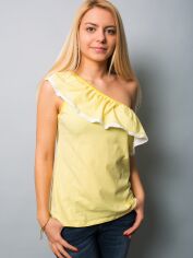 Акция на Блузка жіноча C&A 152336 XL Жовта от Rozetka