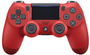 Акція на Бездротовий геймпад Sony Dualshock V2 Bluetooth PS4 Red від Територія твоєї техніки