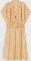 Акція на Сукня коротка осіння жіноча H&M 0772305 34 Помаранчева від Rozetka
