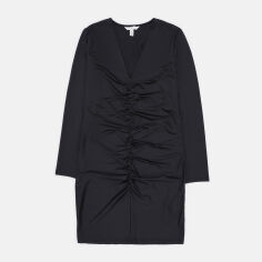 Акція на Сукня коротка літня жіноча H&M 1114117 L Чорна від Rozetka