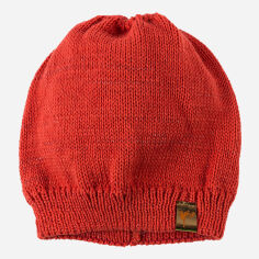 Акция на Дитяча зимова шапка-біні в'язана для дівчинки 5.10.15 3X3711 48 см Червона от Rozetka