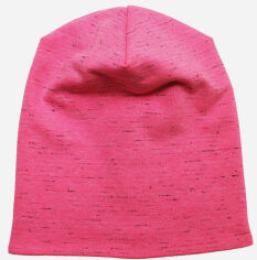 Акція на Дитяча демісезонна шапка-біні для дівчинки Danaya B19-215 45 см Рожева меланж від Rozetka