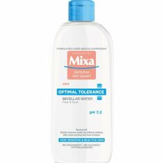 Акция на Мицеллярная вода Mixa Hydrating для нормальной и сухой чувствительной кожи лица 400мл от MOYO