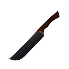 Акция на Нож для мяса Tramontina Churrasco Black 203 мм 22843/108 от Podushka