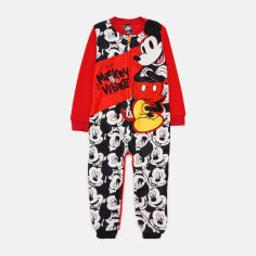 Акція на Дитячий комбінезон-сліп для хлопчика Disney Mickey Mouse DIS MFB 52 04 A668 W POLAR 92-98 см Чорний/Червоний від Rozetka