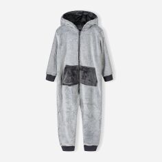 Акція на Дитячий кігурумі для хлопчика Minoti 15jpj30 39891JNR 116-122 см Сірий від Rozetka