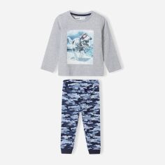 Акція на Дитяча піжама для хлопчика Minoti 15pj 18 39883JNR 98-104 см Сіра від Rozetka