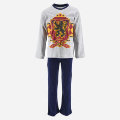 Акція на Дитяча піжама для хлопчика Disney Harry Potter HW2115 116 см Світло-сіра від Rozetka
