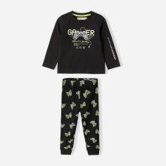 Акція на Дитяча піжама для хлопчика Minoti 15pj 20 39885JNR 116-122 см Чорна від Rozetka