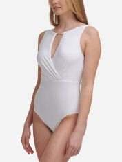 Акція на Суцільний купальник жіночий Calvin Klein 643331992 M Білий від Rozetka