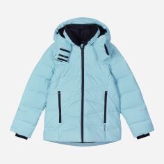 Акція на Підліткова зимова лижна термо куртка для дівчинки Reima Vanttaus 531572-6030 140 см від Rozetka