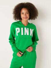 Акція на Худі тепле жіноче Victoria's Secret 212956206 XXL Зелене від Rozetka