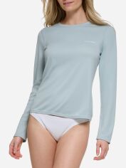 Акція на Спортивний лонгслів жіночий Calvin Klein 340655520 XL Блакитний від Rozetka