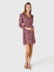 Акція на Сукня коротка жіноча Colin's CL1065042BRD XS Bordeaux від Rozetka