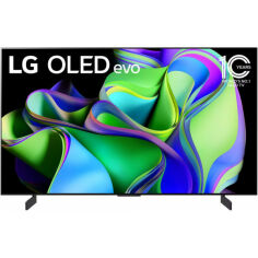 Акция на Телевізор LG OLED42C34LA от Comfy UA