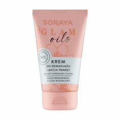 Акція на Крем для зняття макіяжу та очищення обличчя Soraya Glam Oils Cream, 125 мл від Eva