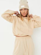 Акция на Худі жіноче Missguided TJ104261 32 Бежеве от Rozetka