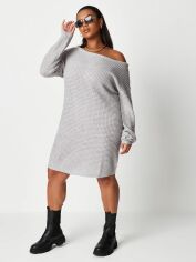 Акція на Сукня міді жіноча Missguided V9785011 42-44 Сіра від Rozetka