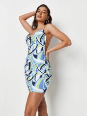 Акція на Сукня коротка літня жіноча Missguided DE935697 46 Синя від Rozetka