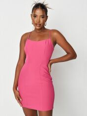 Акція на Сукня коротка літня жіноча Missguided DE935895 44 Рожева від Rozetka