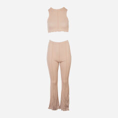 Акція на Костюм жіночий Missguided RCO9347426 34 Бежевий від Rozetka