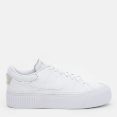 Акція на Жіночі кеди низькі Nike Court Legacy Lift DM7590-101 36 (5.5US) 22.5 см від Rozetka