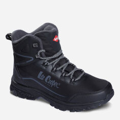 Акція на Чоловічі зимові черевики високі з мембраною Lee Cooper LCJ-23-01-2017M 46 31 см Чорні від Rozetka