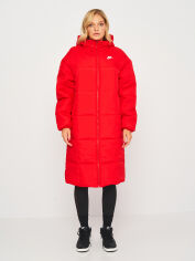 Акция на Куртка зимняя длинная женская Nike Therma-Fit Classic Parka FB7675-677 XL Red от Rozetka