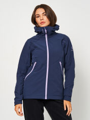 Акция на Куртка демісезонна коротка з капюшоном жіноча Northland 124238-Z4 44 Темно синя от Rozetka