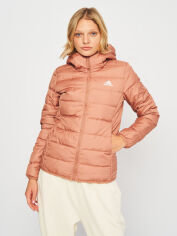 Акція на Пуховик зимовий жіночий Adidas W Ess LD Ho J IK3239 XS Помаранчевий від Rozetka