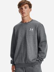 Акція на Світшот утеплений чоловічий Under Armour Essential Fleece Crew 1374250-012 S від Rozetka