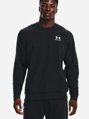 Акція на Світшот утеплений чоловічий Under Armour Essential Fleece Crew 1374250-001 L Чорний від Rozetka