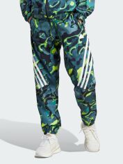 Акция на Спортивні штани чоловічі Adidas M Fi Aop Pt Q3 IJ8846 M White/Arcngt от Rozetka