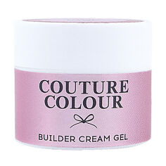 Акція на Крем-гель для нарощування нігтів Couture Colour Builder Cream Gel Milky White, 15 мл від Eva