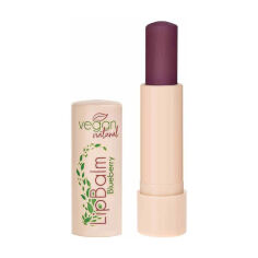 Акція на Бальзам для губ Vegan Natural Lip Balm Blueberry, 4.8 г від Eva