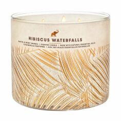 Акція на Ароматична свічка Bath & Body Works Candle Hibiscus Waterfalls, 411 г від Eva