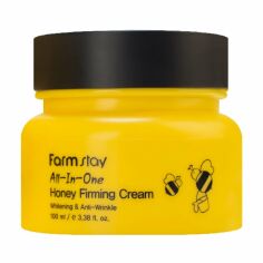 Акція на Зміцнювальний крем для обличчя FarmStay All-In-One Honey Firming Cream з екстрактом меду, 100 мл від Eva