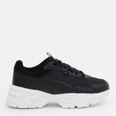 Акція на Жіночі кросівки Puma Cassia Via 38922302 40.5 (7UK) 26 см Puma Black-Shadow Gray-Puma Gold від Rozetka