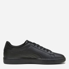 Акція на Чоловічі кеди низькі Puma Smash 3.0 L 39098710 40 (6.5UK) 25.5 см Puma Black-Puma Gold-Puma Black від Rozetka
