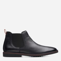 Акция на Чоловічі челсі низькі Clarks 26173417 45 (10.5UK) 28.5 см Чорні от Rozetka