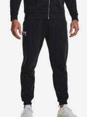 Акція на Спортивні штани утеплені Under Armour Essential Fleece Jogger 1373882-001 S від Rozetka