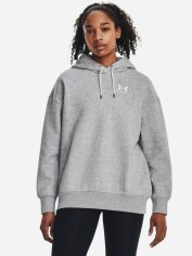 Акция на Худі тепле оверсайз жіноче Under Armour Essential Flc Os Hoodie 1379495-012 M от Rozetka