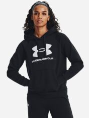 Акція на Худі тепле жіноче Under Armour Ua Rival Fleece Big Logo Hdy 1379501-001 XS від Rozetka