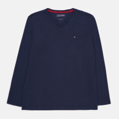Акція на Лонгслів чоловічий Tommy Hilfiger 9244.10 S Синій від Rozetka